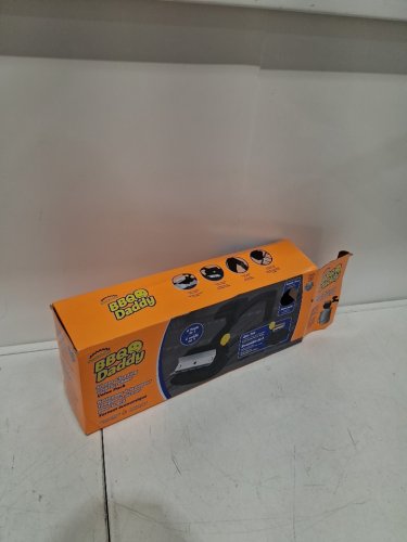 2PC Scrub Daddy BBQ Daddy Steam Cleaning Grill Scrubber Value Pack - Black (Model: 1882120) image 2