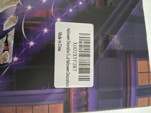 Outdoor Spider Web Lights Halloween Decorations - 135 leds - 16ft - 9 light modes - purple image 3