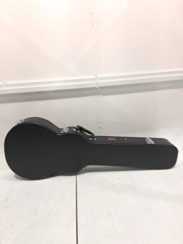 VEVOR LES PAUL ELECTRIC WATER-RESISTANT GOURD-SHAPED SOFT LINING GUITAR HARD CASE WITH LOCK LATCH, KEYS & HANDLE - BLACK/SILVER(MODEL: HL-39A) image 3
