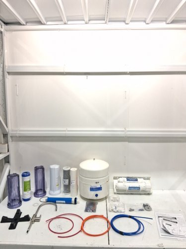 iSpring Boosted Performance Under Sink 6-Stage Reverse Osmosis Drinking Filtration System and Ultimate Water Softener with Alkaline Remineralization, and Pump - 75GPD - white (model:  RCC7P) image 3