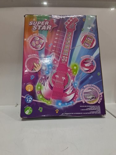 9PC  Kids Guitar and Microphone Set image 2