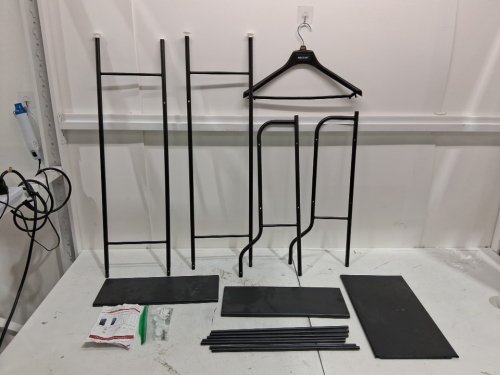 WHIZMAX OVER THE TOILET STORAGE SHELF - 63" - 19.7" - 9.8" - BLACK (MODEL: GGL-FQZDN-9JQL8Y74 image 3