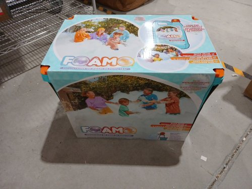 little tikes foamo foam machine with 10 min set up and easy to clean - blue/orange (model:658679c) image 6