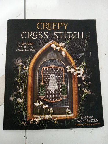 (Paperback) Creepy Cross Stitch: 25 Spooky Projects to Haunt your Halls by Lindsay Swearingen image 2