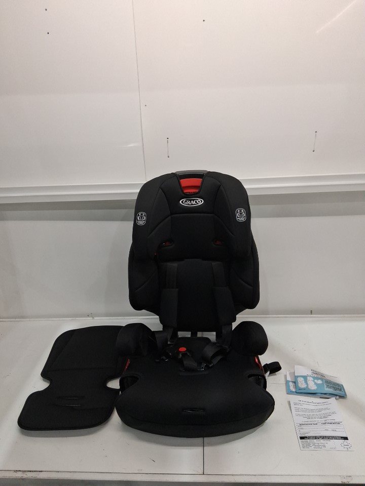GRACO C20 TRANZITIONS 3-IN-1 HARNESS BOOSTER CAR SEAT - 100LBS CAP - BLACK (MODEL: 2035724) image 2