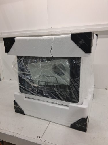 HERMITLUX COUNTERTOP DISHWASHER WITH 7 WASHING PROGRAMS, LED LIGHT, BUILD IN WATER TANK - 5L - WHITE/BLACK (MODEL: HDW5CW01) image 19