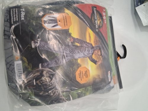 KID'S DISGUISE JURASSIC WORLD T-REX COSTUME - 3-4T - GREY (STYLE: 0805DY01) image 2