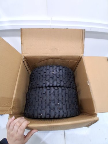 2PK REPLACEMENT Lawn Mower Tire and Inner Tube SET - 15 x 6.00-6 - BLACK image 3