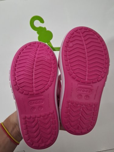 GIRL'S CROC BAYABAND SANDALS - 7 - PINK (STYLE: 1864445) image 3