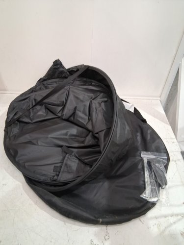 WOLFWISE PORTABLE POP-UP PRIVACY SHOWER/CHANGING ROOM/TOILET/ TENT - 78.7" X 47.2" X 47.2" - BLACK - (MODEL: LP25068.03BL)) image 3