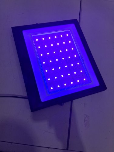 resin curing black light with adjustable switch - 12v - 100-240v - 3a - black image 3