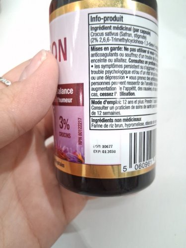(90 caps) herba saffron extract - helps to support mood balance image 3