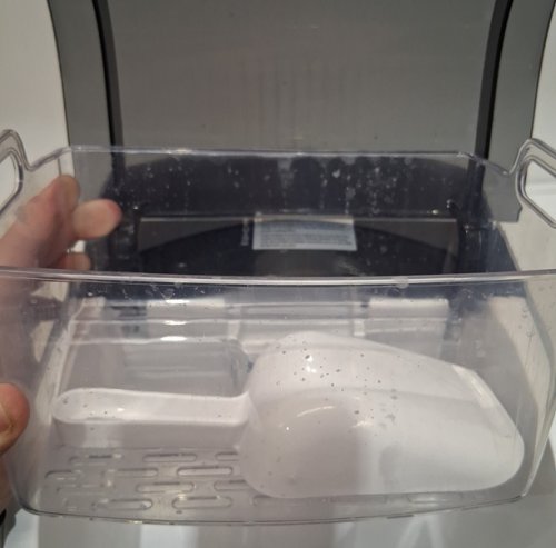 EUHOMY PEARL L1 PRO NUGGET ICE MAKER - MAKES 33LB/DAILY - 1.1L CAP TANK - BLACK (MODEL: IM023-N1BL-CAEH) image 5