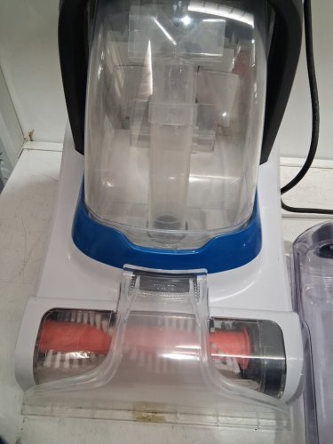HOOVER corded POWERDASH PET COMPACT lightweight CARPET CLEANER - WHITE/BLUE (MODEL: FH50705vcd) image 4