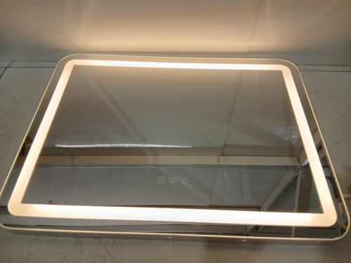 Dimmable 3-modes Makeup Vanity Mirror with Lights with USB Charging - 19" x 28" - white/clear image 7
