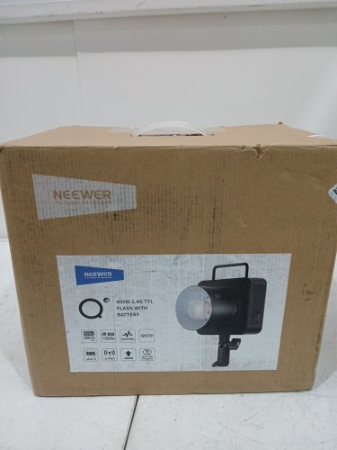 NEEWER 2.4G TTL Outdoor Studio Flash with App Control And Carrying Case - 400Ws, 1/8000 HSS, 3000mAh Battery - Black - (Model: Q4) image 3
