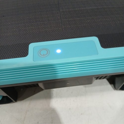 SOLAR POWERED BLUETOOTH AUTOMATIC ROBOTIC POOL SURFACE SKIMMER CLEANER WITH APP CONTROL AND REMOTE CONTROL - BLUE/BLACK - (MODEL:H3) image 3