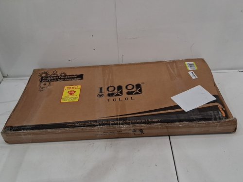 10L0L Golf Cart Windshield for Club Car Precedent Gas or Electric (2004-2026) - Clear image 2