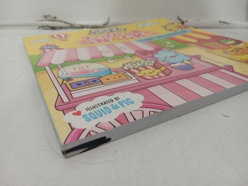 (Paperback) Cozy Colouring: Food & Snacks A Comfy Vibe Colouring Book with 10pk crayons image 3