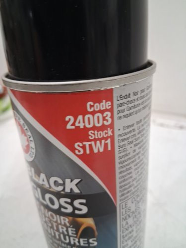 Dominion Sure Seal Fan spray tip Trim Black Semi Gloss Paint - 425G - black (model: 24003) image 3