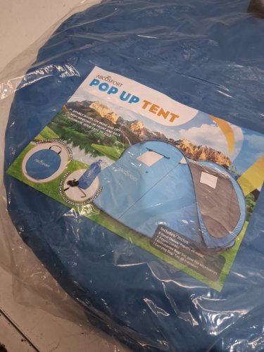 ABCOSPORT OUTDOOR POP UP CAMPING TENT for 2 - blue (model: abc2160) image 4