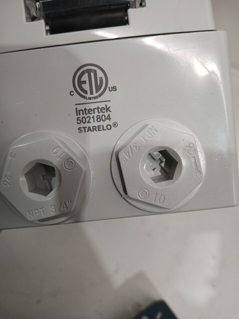 STARELO WATERPROOF POWER OUTLET BOX FOR RVS AND ELECTRIC VEHICLES WITH NEMA L5-30 - 30AMP 125V - GREY (MODEL:0471450) image 4