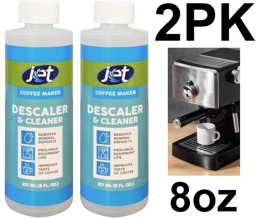 Jet Descaler 2PK JET COFFEE MAKER DESCALER AND CL… | King of the North Auction