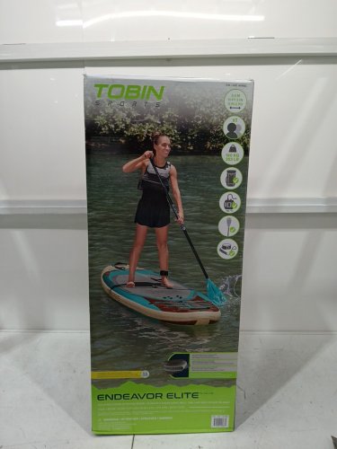 tobin sports endeavor elite inflatable paddleboard - 11ft - multi-colour (model: 1819502) image 2
