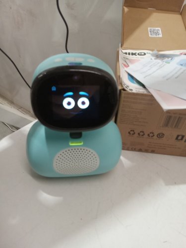 MIKO MINI AI ROBOT TOY FOR KIDS - GPT POWERED CONVERSATIONAL LEARNING/EDUCATIONAL INTERACTIVE BOT WITH STORIES, GAMES - blue (MODEL: EMK401) image 4
