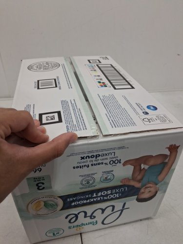 66PK Pampers Pure 100% leakproof Protection Disposable Baby Diapers - Size 3 image 3