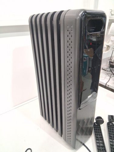 DREO electric Oil-filled radiator Heater with remote control - 1500w - dark Grey (Model: DR-HSH010) image 5