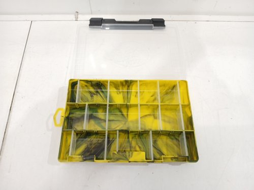BPS EXTREME SERIES UTILITY TACKLE BOX - 10" x 7" x 1" - Yellow image 3
