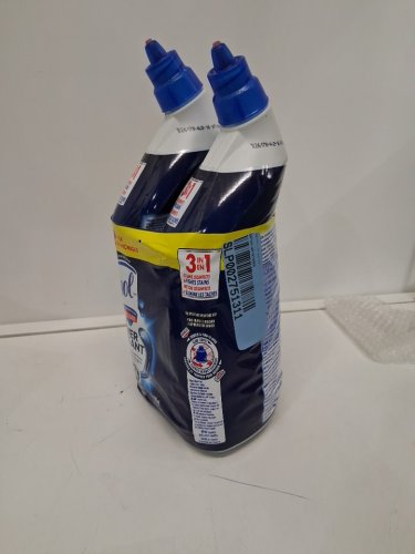 2pk lysol 10x cleaning power toilet bowl cleaner - power puissant - 946ml each. image 2