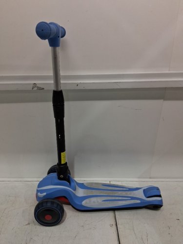 LOL-FUN 3 Wheel Toddler Scooter LED Light - 24"-31" - Blue -  (Model: ‎L00023) image 2