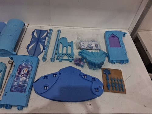 Disney Frozen Elsa's Frozen Ice Palace Castle Playset With Olaf, 5 Play Areas & 21 Accessories - blue (MODEL: JGG41-9564) image 5