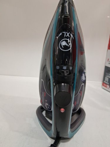 T-FAL ULTRAGLIDE PLUS ENHANCED STEAM IRON WITH CALCIUM COLLECTOR - BLACK/TEAL (MODEL: 1980969/FV5871Q0) image 3