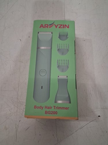 aryzin waterproof bikini body hair trimmer - teal (model : BG200) image 2