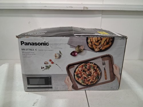 panasonic counter top microwave oven with cyclonic inverter - 44L - 1200W - stainless steel (model: nn-st77ls) image 7