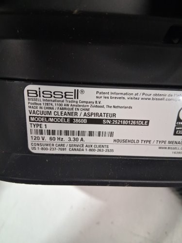 bissell little green pet max portable Deep carpet cleaner - black/green (model: 3860B) image 9