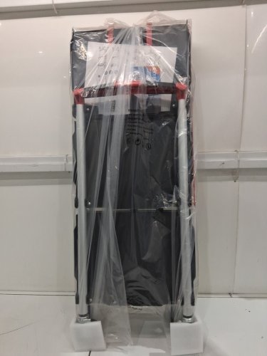 Garvee 3 tier Folding Utility Service Cart WITH WHEELS - RED/BLACK (MODEL: pis_00pzv81n) image 3