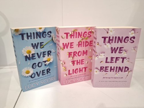 (paperback) Knockemout complete Series (Things We Left Behind, Things We Hide From The Light, Things We Never Got Over) By Lucy Score image 3