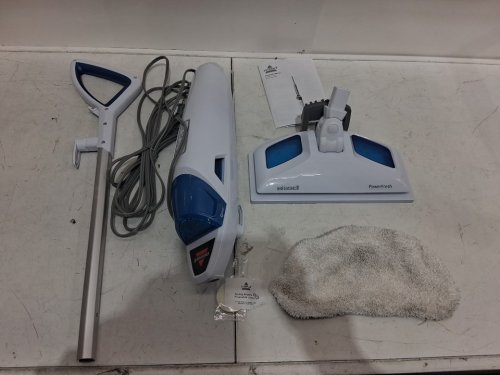 Bissell Powerfresh Steam Mop - White/Blue (MODEL: 1940B) image 3