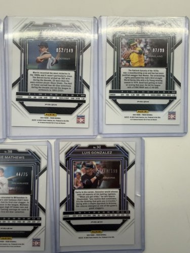 25 ASSTD LIMITED EDITION BASEBALL PLAYER CARDS image 4