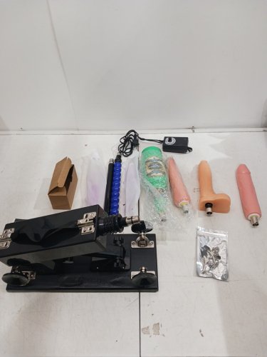 8PC COAIRLIY rapid extending MASSAGE PLEASURE MASTURBATION SEX MACHINE with 8 attachments -- 0-450 TIMES PER MINUTE image 3