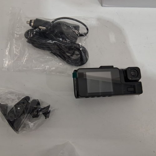front and rear car dash camera with 2" ips screen, 1296p fhd, 170° wide angle, g-sensor, & loop recording - black (model: sxt-01-01) image 4