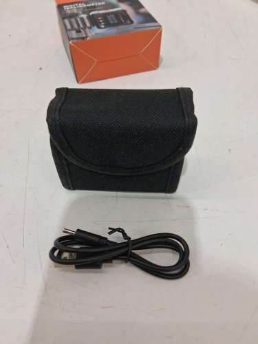 Digital Magnetic Angle Finder Cube with Dual Laser Gauge - Orange / Grey (Model: ‎COUS31001c6) image 3