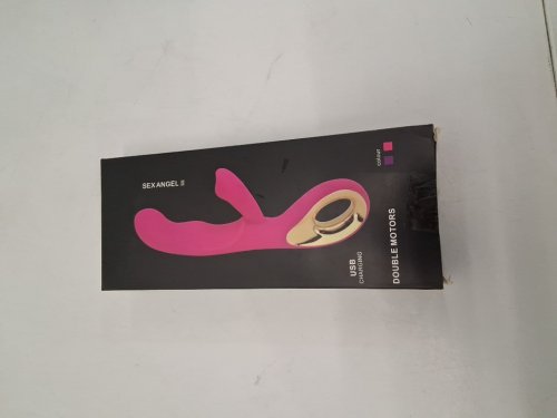 Sex angel 2 DOUBLE MOTOR USB RECHARGABLE G-SPOT VIBRATOR- PURPLE image 4