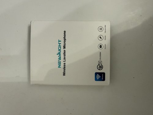 Newmight Magnetic Wireless Flap Microphone for iPhone/iPad/Android PLUG AND PLAY - BLACK image 2