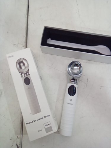 MQFORU Heated Ice Cream Scoop - white image 2