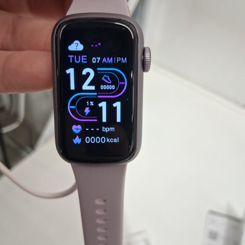 FITNESS TRACKER - SMART WATCH WITH TOUCH DISPLAY - HEART RATE, BLOOD OXYGEN, SLEEP MONITOR - IP68 WATERPROOF TRACKER - PURPLE image 4